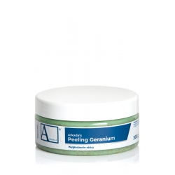 ARKADA Cukrowy Peeling Geranium do stóp dłoni 300g